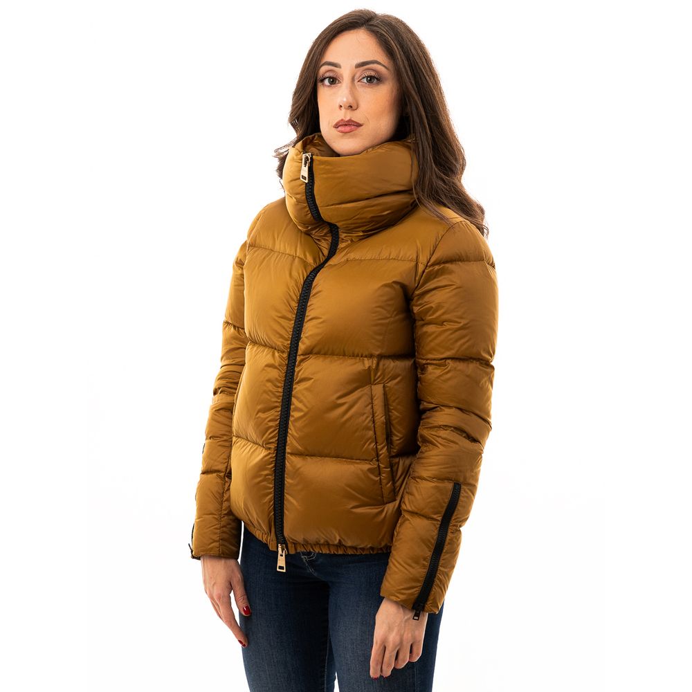 Herno Yellow Polyamide Jackets & Coat $980.00 Herno Luzworld