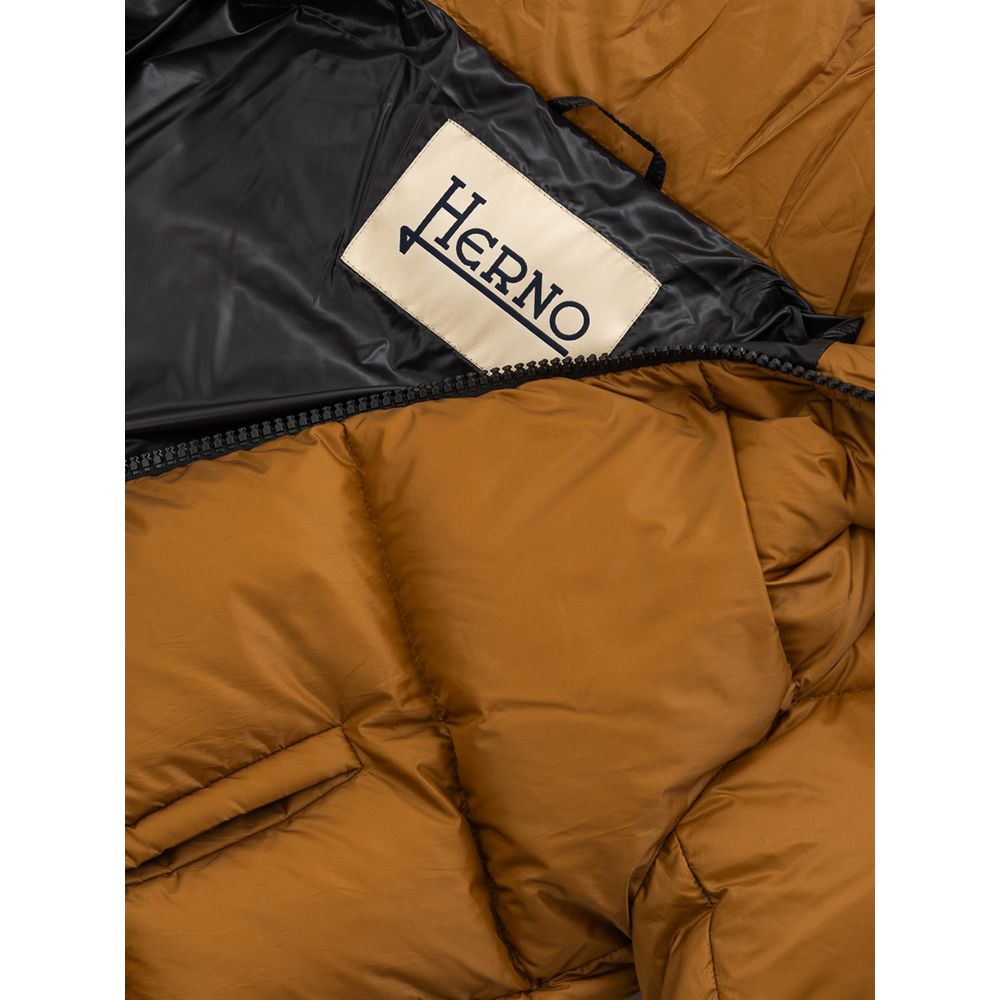 Herno Yellow Polyamide Jackets & Coat $980.00 Herno Luzworld