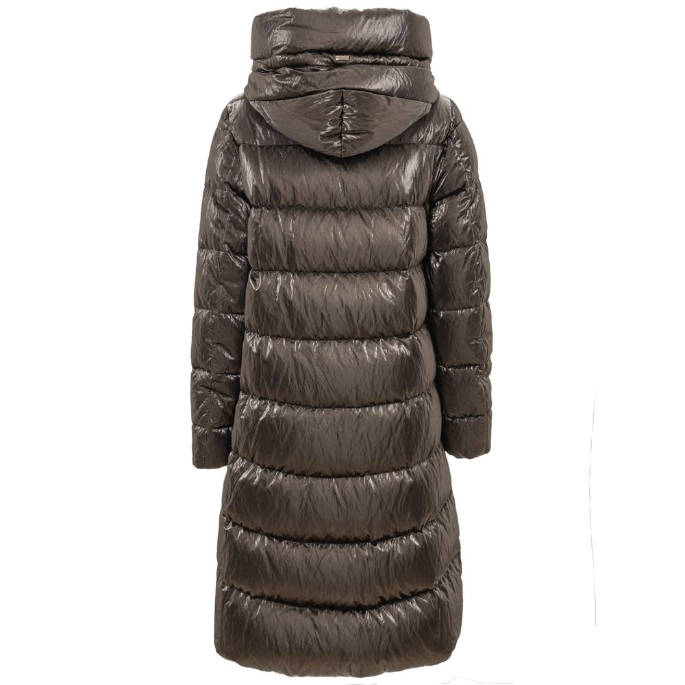 Herno Silver Viscose Jackets & Coat $1265.00 Herno Luzworld