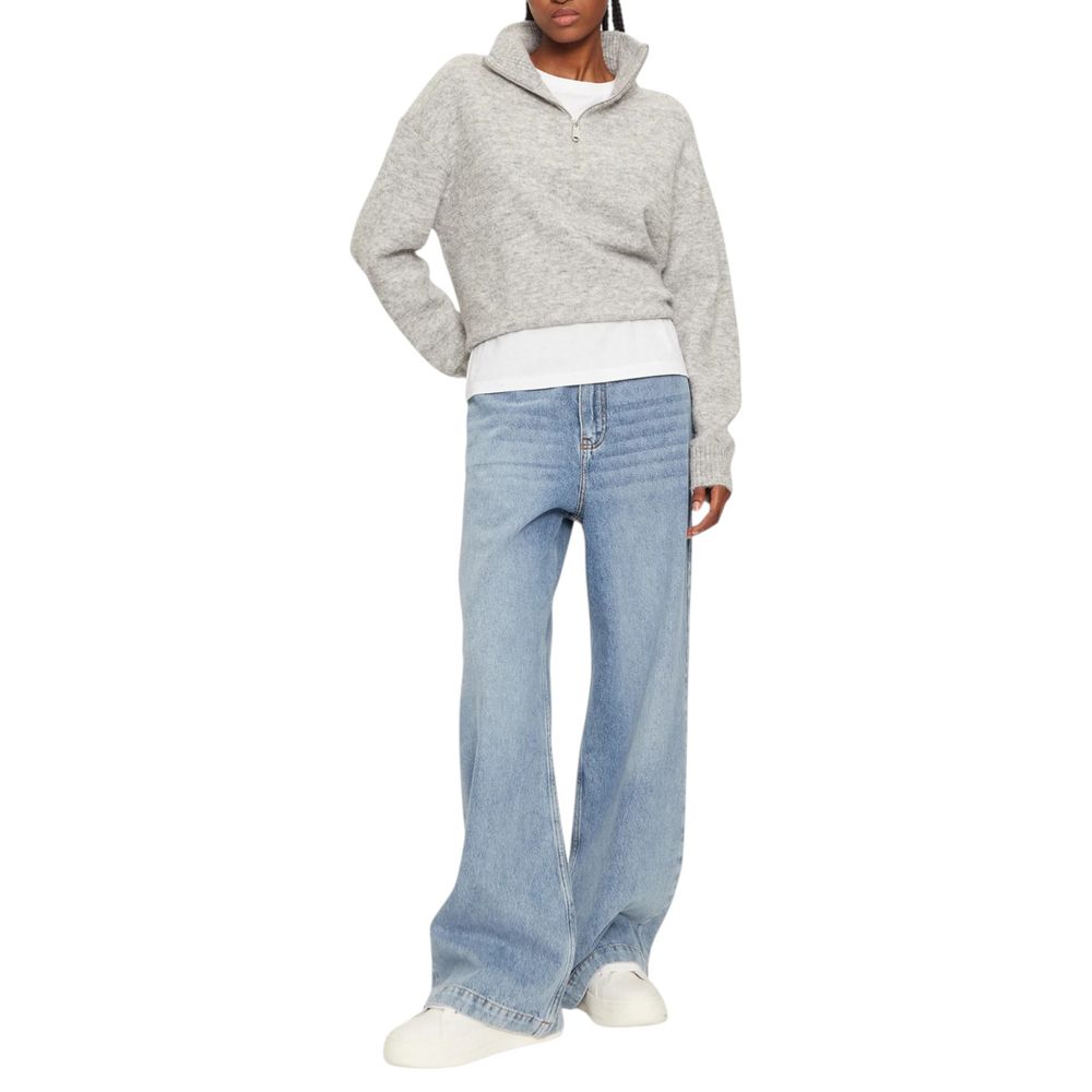 Calvin Klein Jeans Gray Polyester Cardigan $245.00 Calvin Klein Jeans Luzworld