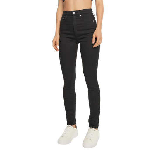 Calvin Klein Jeans Black Cotton Skinny Jean $210.00 Calvin Klein Jeans Luzworld