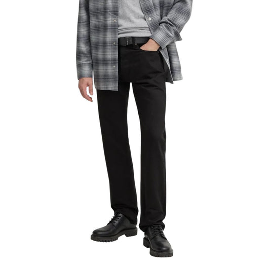 Calvin Klein Jeans Black Cotton Relaxed Fit Jean $210.00 Calvin Klein Jeans Luzworld