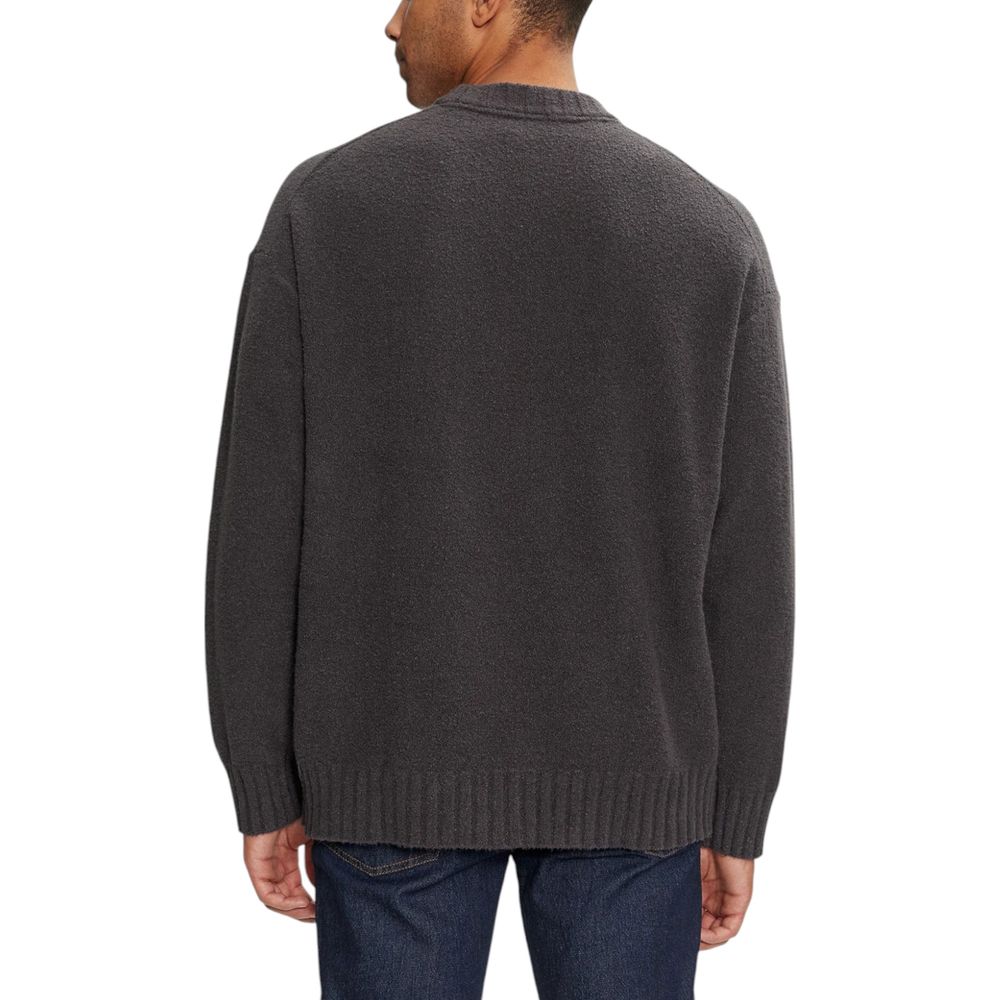 Calvin Klein Jeans Gray Cotton Sweater $232.00 Calvin Klein Jeans Luzworld