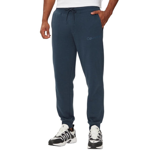 Calvin Klein Jeans Blue Cotton Joggers Workout Pant $177.00 Calvin Klein Jeans Luzworld