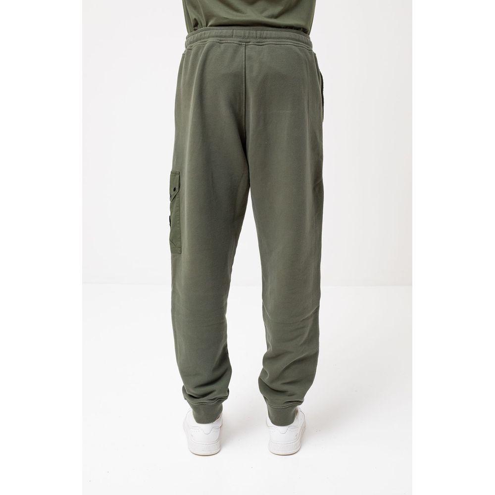 Stone Island Green Cotton Men's Tracksuit Pants $737.00 Stone Island Luzworld