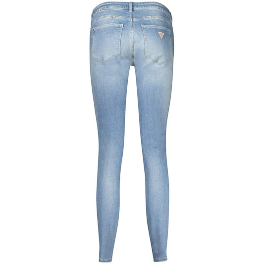 Guess Jeans Light Blue Cotton Jeans & Pant $229.00 Guess Jeans Luzworld