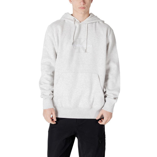 Calvin Klein Jeans Gray Cotton Hoody $210.00 Calvin Klein Jeans Luzworld