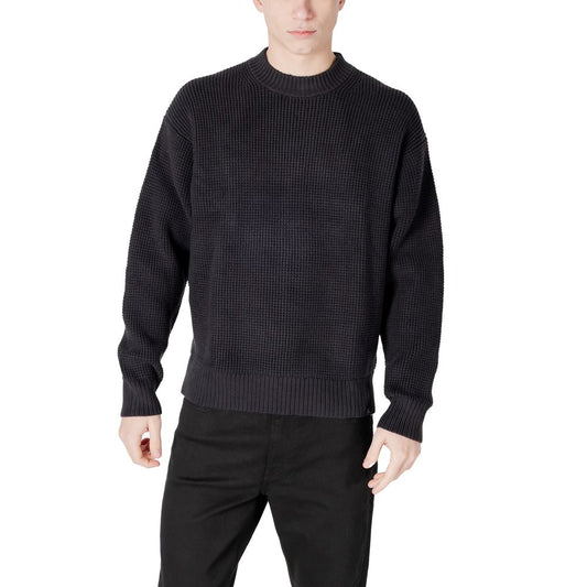 Calvin Klein Jeans Black Organic Cotton Sweater $222.00 Calvin Klein Jeans Luzworld