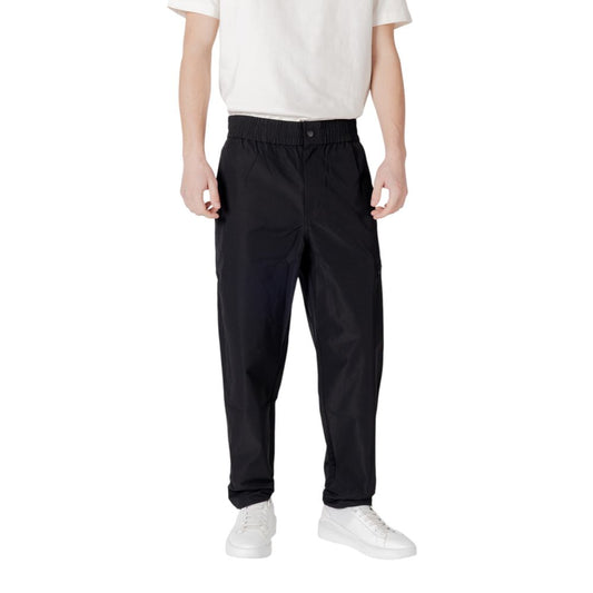 Calvin Klein Jeans Black Polyester Pant $210.00 Calvin Klein Jeans Luzworld