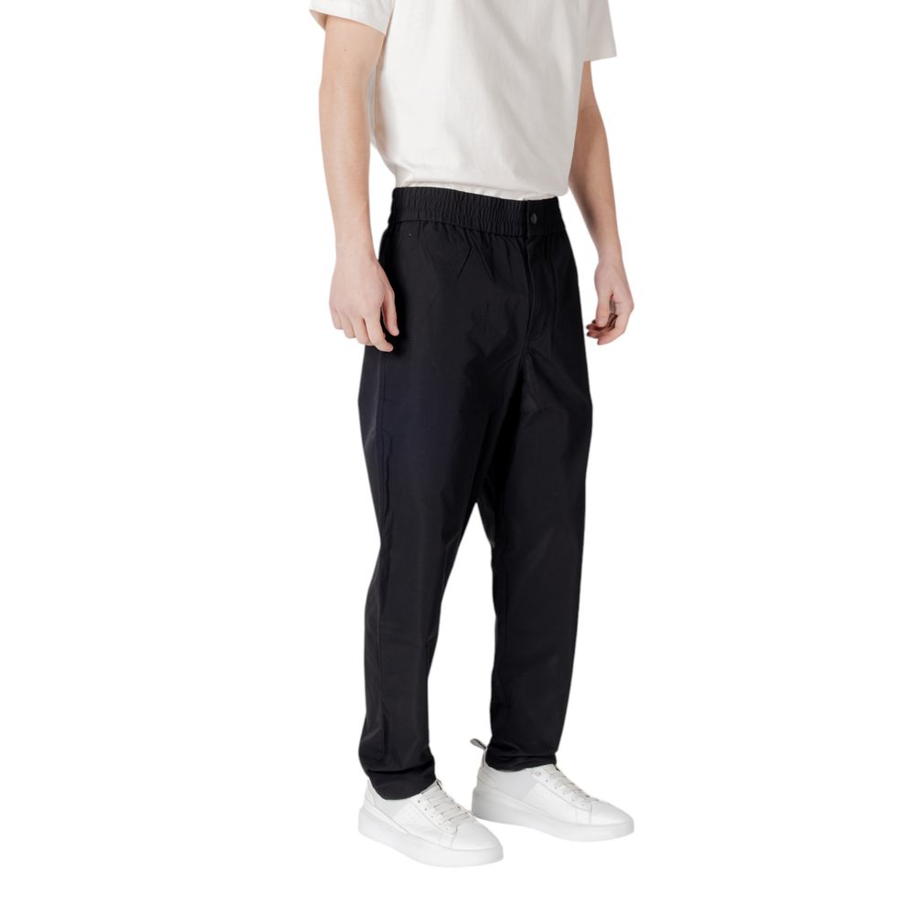Calvin Klein Jeans Black Polyester Pant
