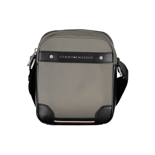 Tommy Hilfiger Green Polyester Men Shoulder Bag $204.00 Tommy Hilfiger Luzworld