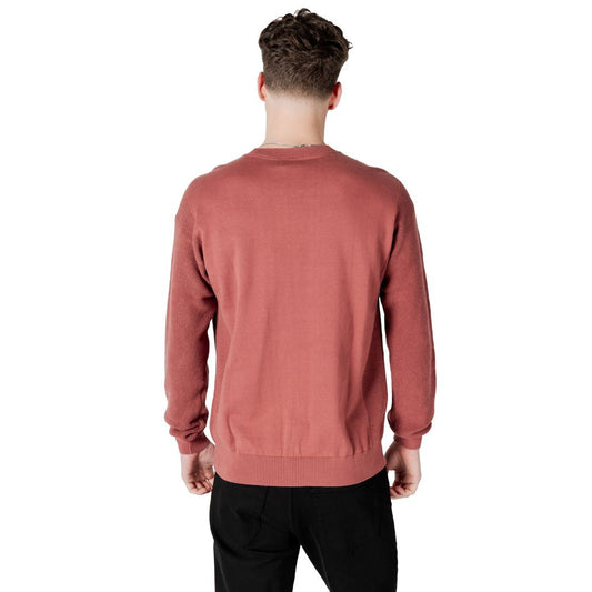 Calvin Klein Jeans Red Cotton Sweater $200.00 Calvin Klein Jeans Luzworld