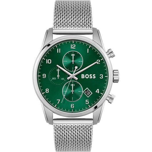Hugo Boss Silver Stainless Steel Watch $774.00 Hugo Boss Luzworld