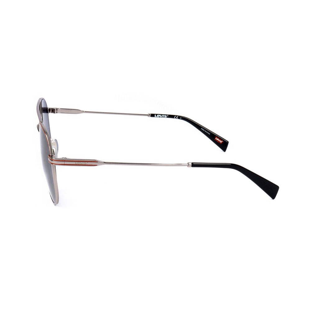Levi's Gray Stainless Steel Sunglasses $180.00 Levi's Luzworld