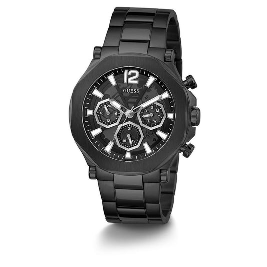 Guess Black Stainless Steel Watch $665.00 Guess Luzworld
