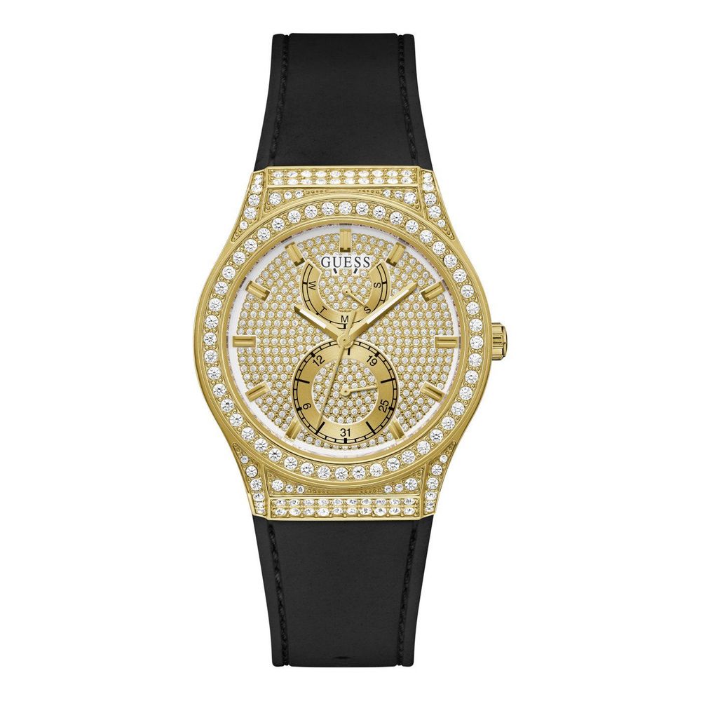 Guess Black Synthetic Watch $584.00 Guess Luzworld