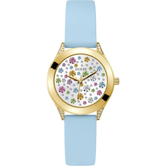 Guess Blue Synthetic Watch $220.00 Guess Luzworld