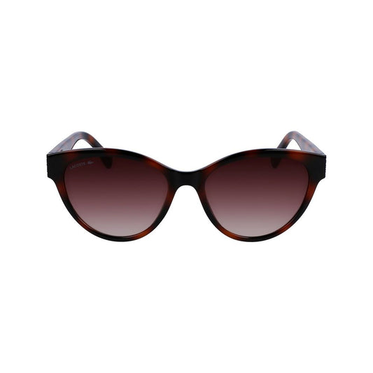 Lacoste Brown Injected Sunglasses $228.00 Lacoste Luzworld