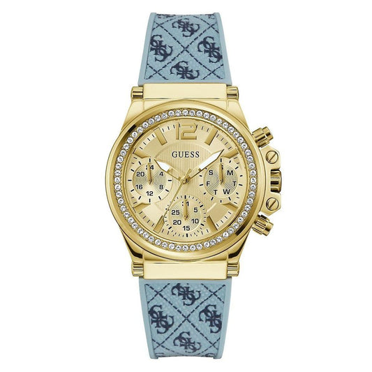Guess Blue Synthetic Watch $558.00 Guess Luzworld