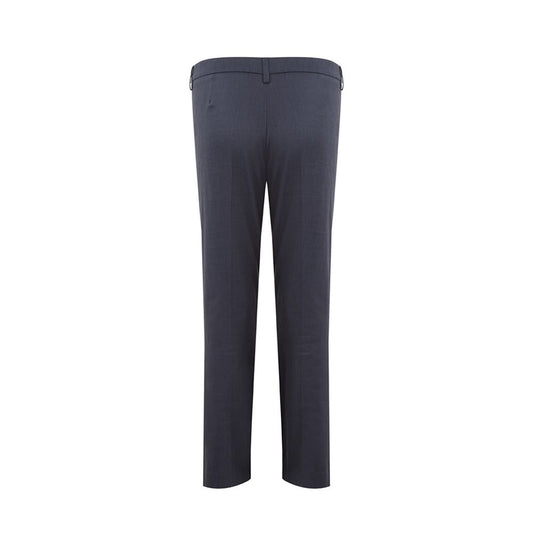Lardini Chic Blue Linen Trousers $596.00 Lardini Luzworld