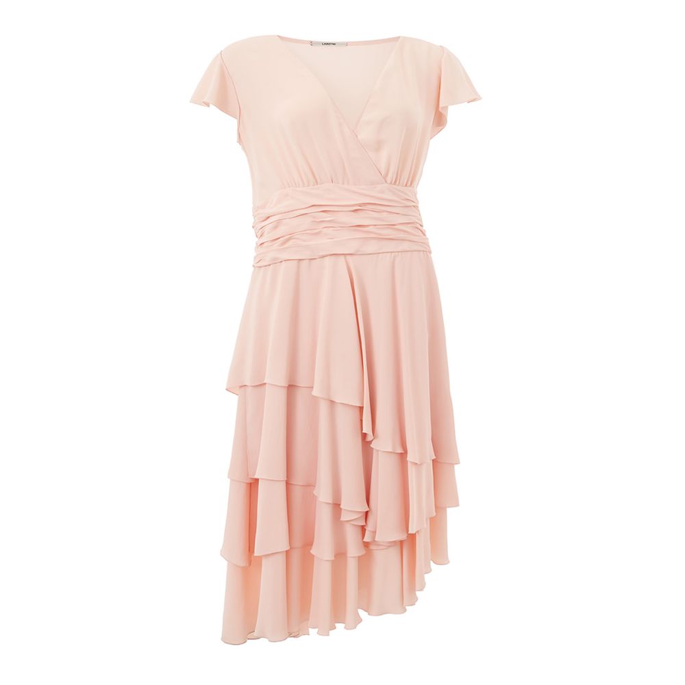 Lardini Elegant Pink Acetate Dress $1247.00 Lardini Luzworld