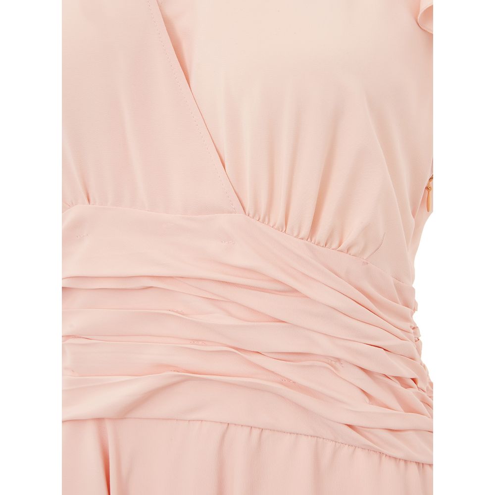 Lardini Elegant Pink Acetate Dress $1247.00 Lardini Luzworld
