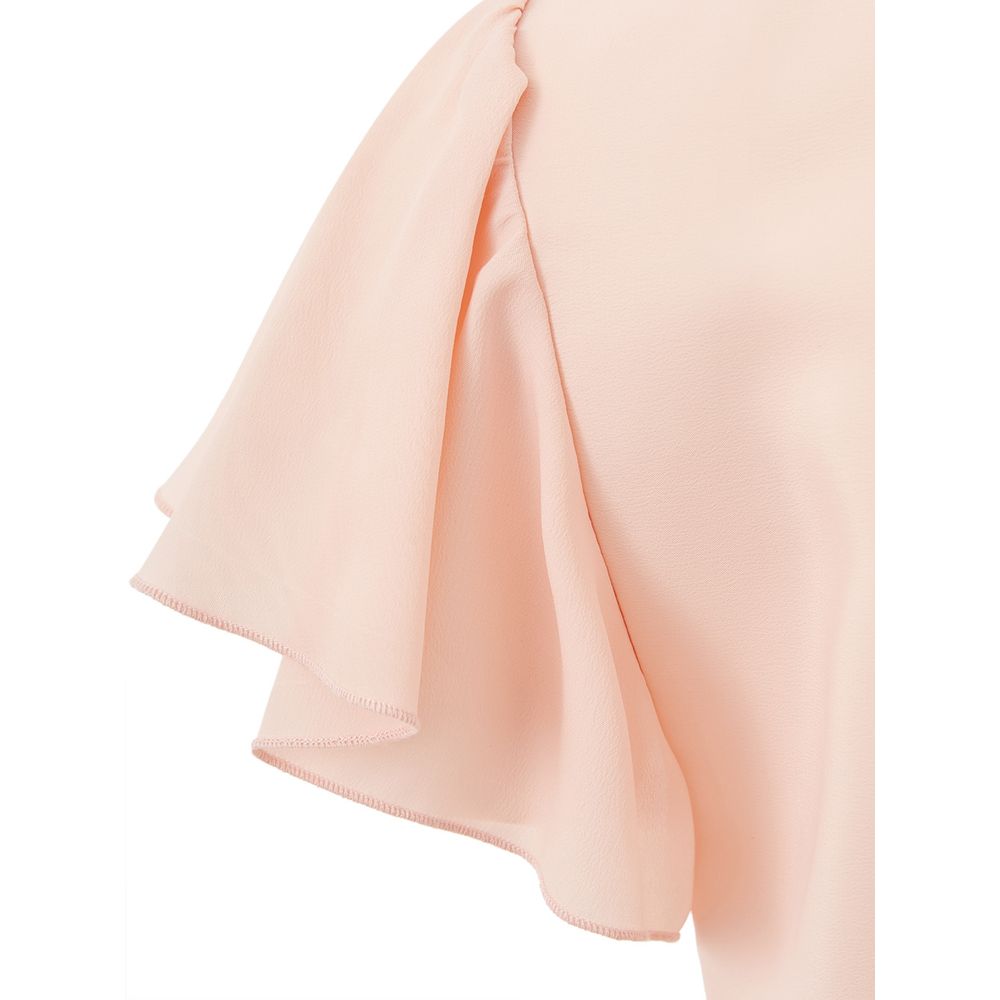 Lardini Elegant Pink Acetate Dress $1247.00 Lardini Luzworld