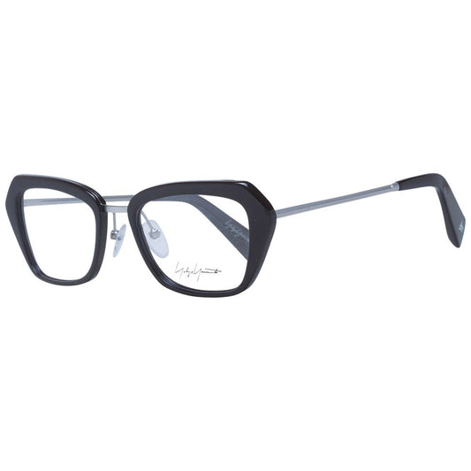 Yohji Yamamoto Black Women Glasses Frame $792.00 Yohji Yamamoto Luzworld