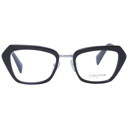 Yohji Yamamoto Black Women Glasses Frame $792.00 Yohji Yamamoto Luzworld
