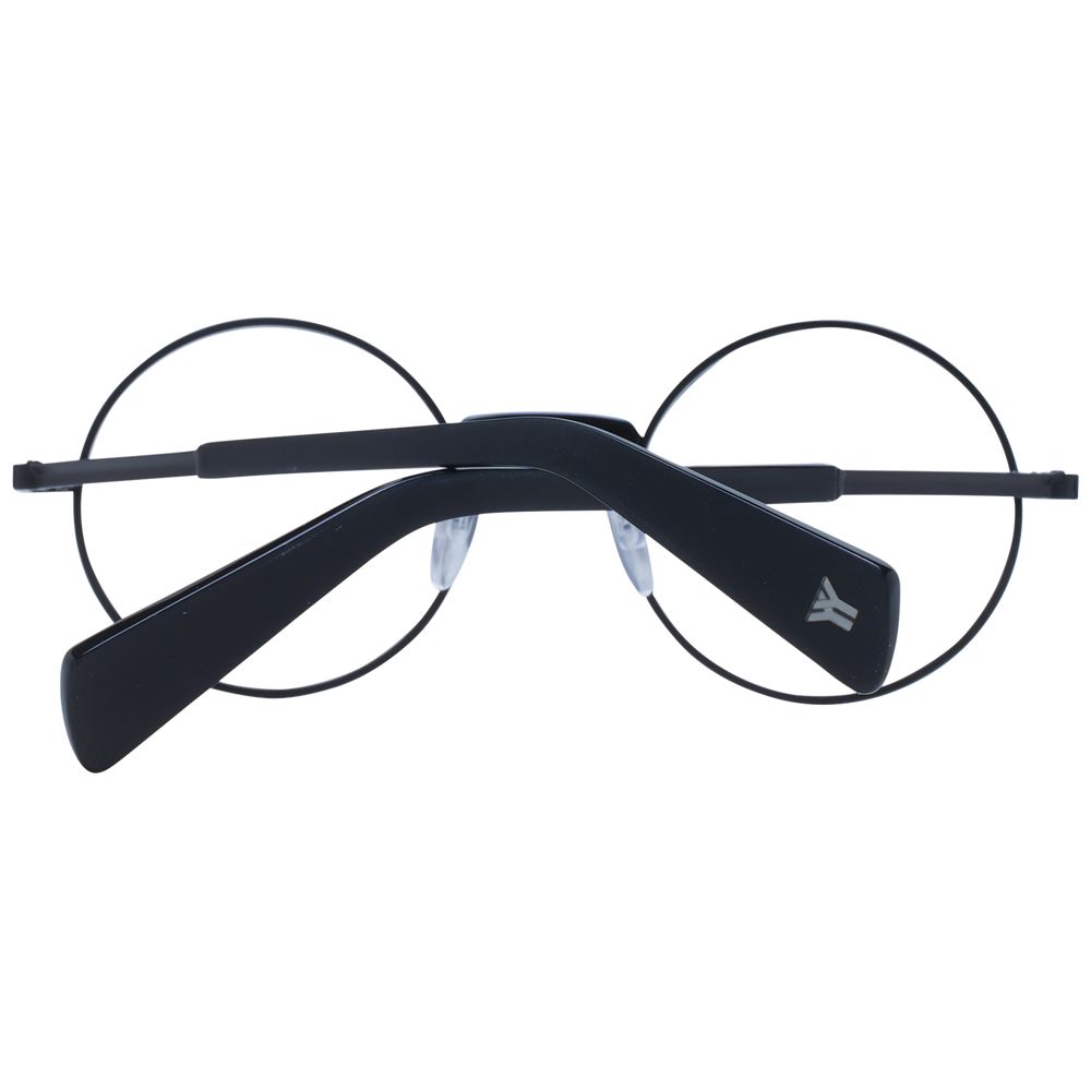 Yohji Yamamoto Black Men Glasses Frame $792.00 Yohji Yamamoto Luzworld