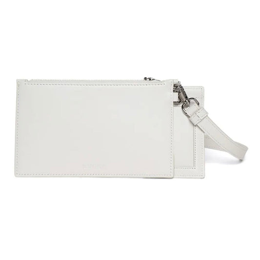 Lanvin White Leather Men Wallet $618.00 Lanvin Luzworld