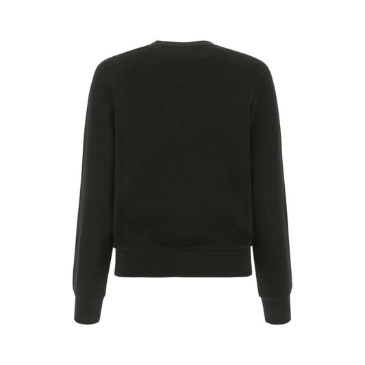 Kenzo Black Cotton Sweater $232.00 Kenzo Luzworld