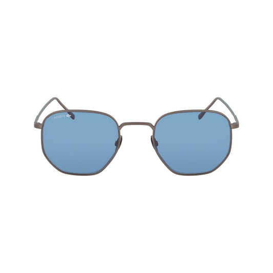 Lacoste Gray Metal Sunglasses $241.00 Lacoste Luzworld