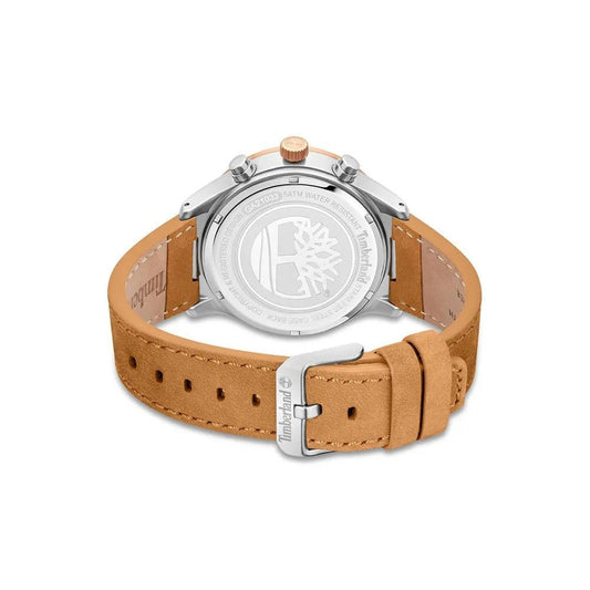 Timberland Brown Leather Watch $314.00 Timberland Luzworld