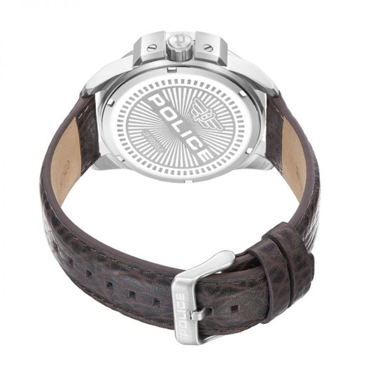 Police Brown Leather Watch $349.00 Police Luzworld