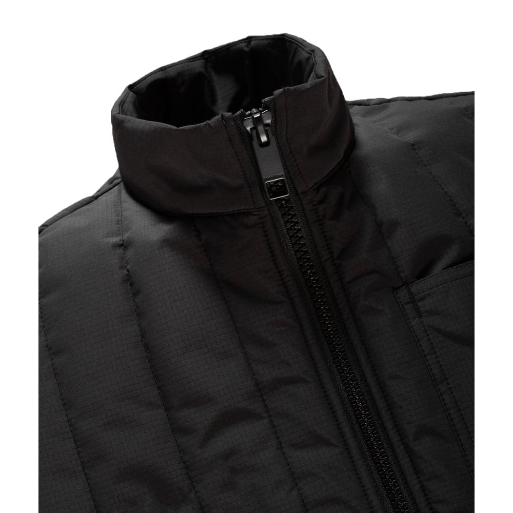 Refrigiwear Black Polyester Men's Quilted Vest $307.00 Refrigiwear Luzworld