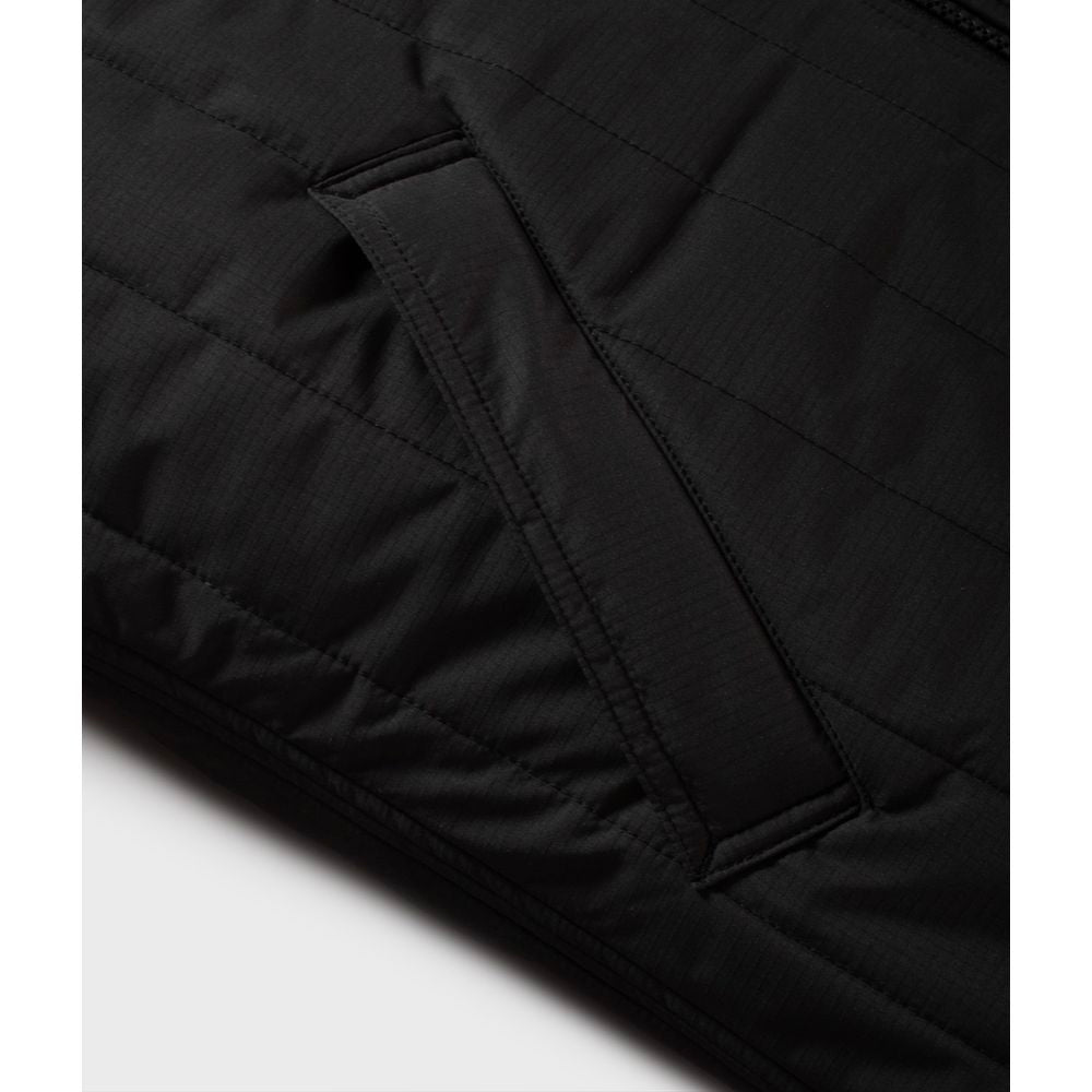 Refrigiwear Black Polyester Men's Quilted Vest $307.00 Refrigiwear Luzworld