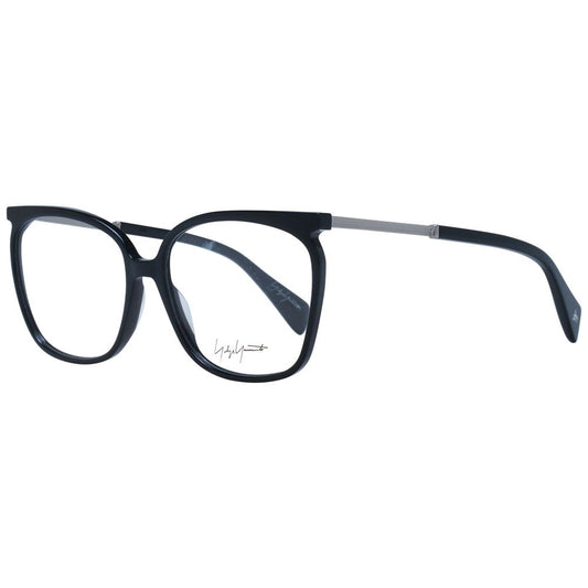 Yohji Yamamoto Black Women Glasses Frame $792.00 Yohji Yamamoto Luzworld
