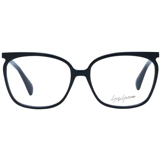 Yohji Yamamoto Black Women Glasses Frame $792.00 Yohji Yamamoto Luzworld