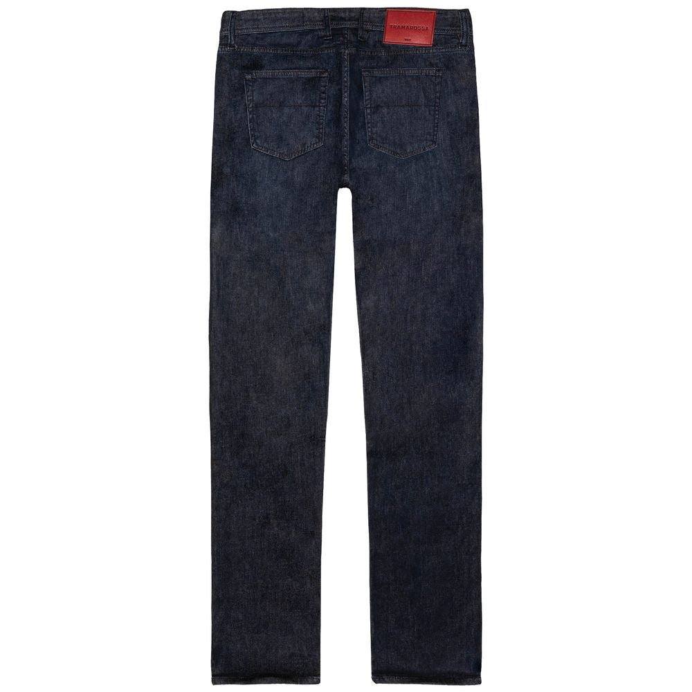 Tramarossa Blue Cotton Men Jeans $732.00 Tramarossa Luzworld