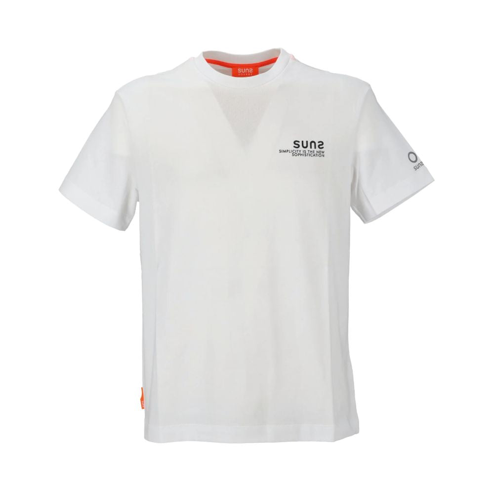 Suns White Cotton T-Shirt $151.00 Suns Luzworld