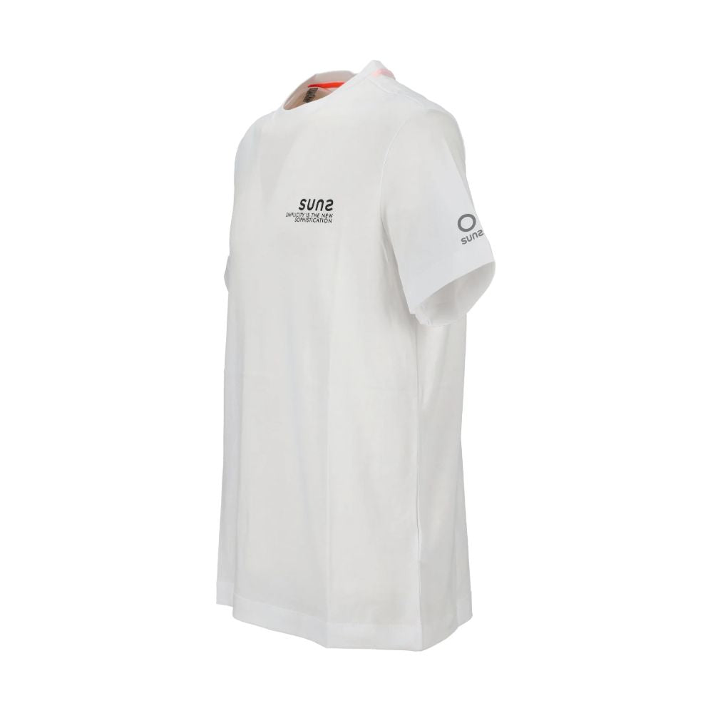 Suns White Cotton T-Shirt $151.00 Suns Luzworld