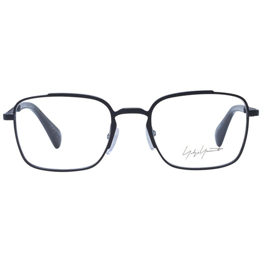 Yohji Yamamoto Black Men Glasses Frame $792.00 Yohji Yamamoto Luzworld