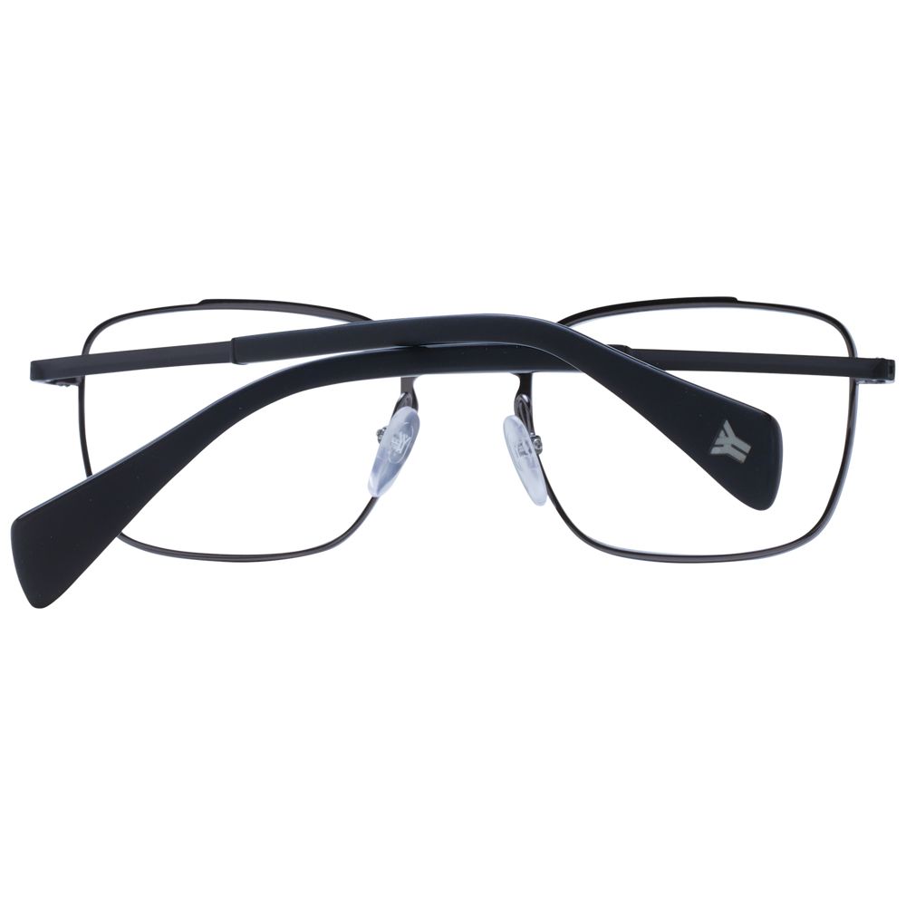 Yohji Yamamoto Black Men Glasses Frame $792.00 Yohji Yamamoto Luzworld