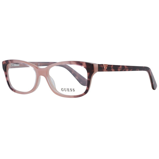 Guess Pink Women Glasses Frame $212.00 Guess Luzworld