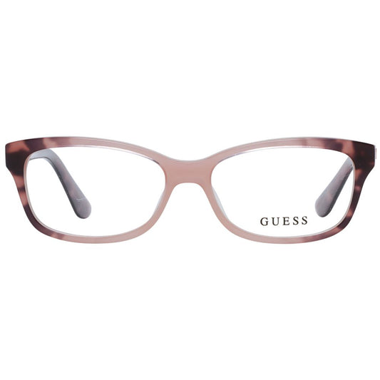 Guess Pink Women Glasses Frame $212.00 Guess Luzworld