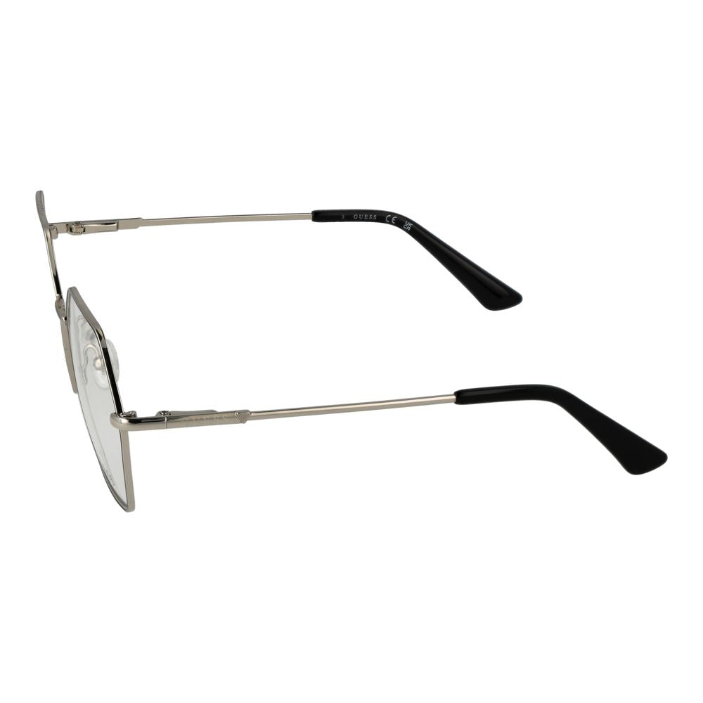 Guess Silver Women Glasses Frame $207.00 Guess Luzworld
