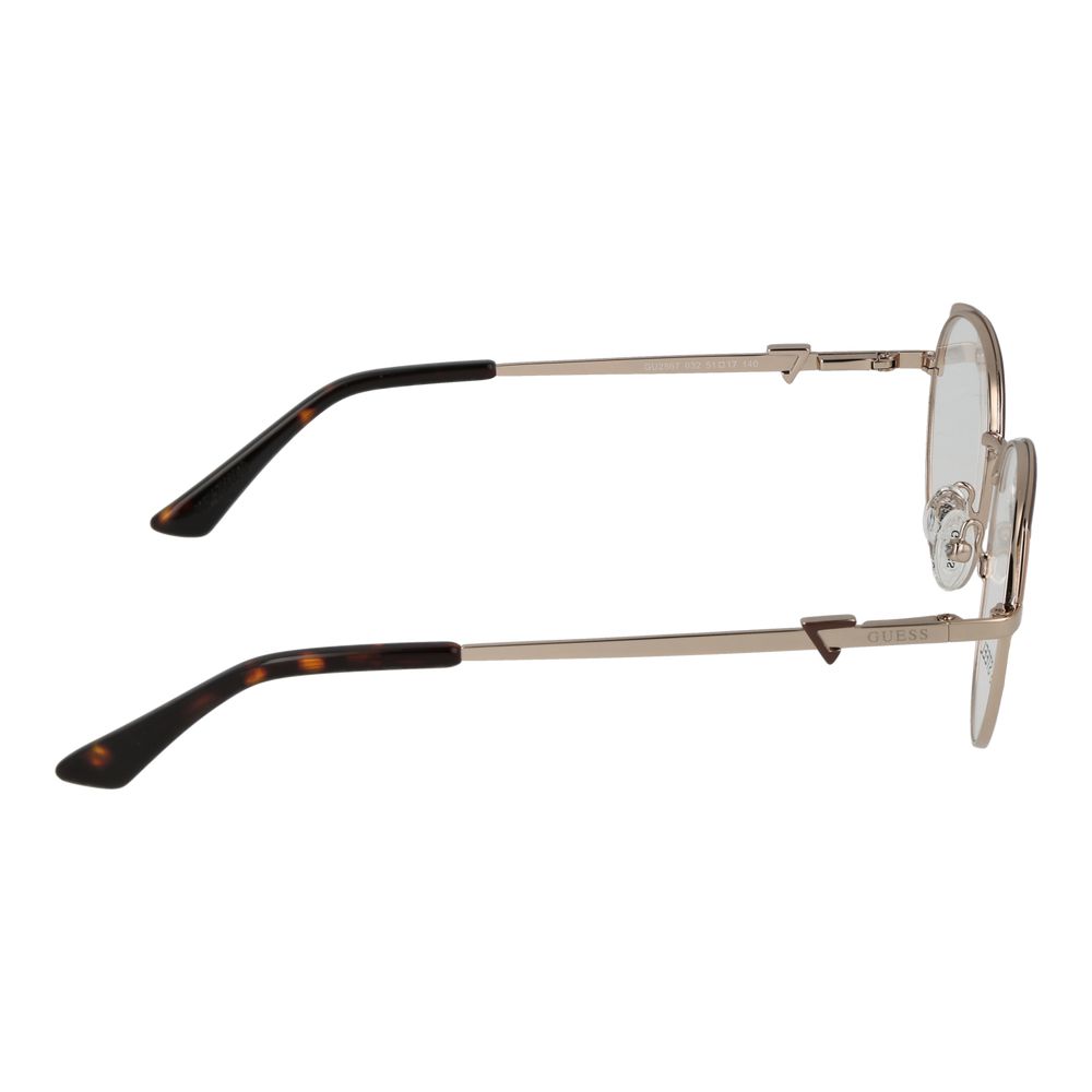 Guess Gold Women Glasses Frame $217.00 Guess Luzworld