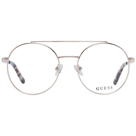Guess Rose Gold Women Glasses Frame $235.00 Guess Luzworld