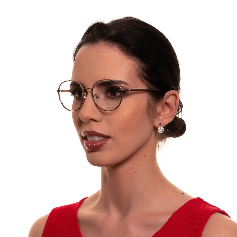 Guess Gold Women Glasses Frame $217.00 Guess Luzworld